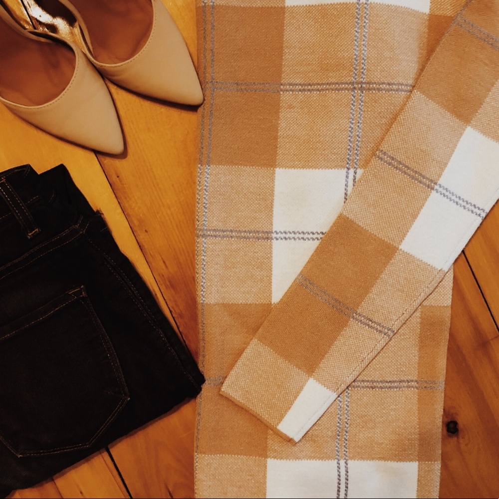 Buffalo Check Sweater